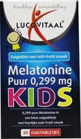 Lucovitaal Melatonine kids puur 0.299mg Lucovitaal Melatonine kids puur 0.299mg