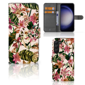 Samsung Galaxy S23 Plus Hoesje Flowers