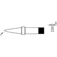 Weller 4PTF8-1 Soldeerpunt Ronde vorm, afgeschuind Grootte soldeerpunt 1.2 mm Inhoud: 1 stuk(s) - thumbnail