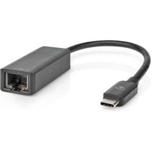 USB-netwerkadapter | USB 3.2 Gen 1 | 2.5 Gbps | USB-C© Male | RJ45 Female | 0.20 m | Rond | Vernik