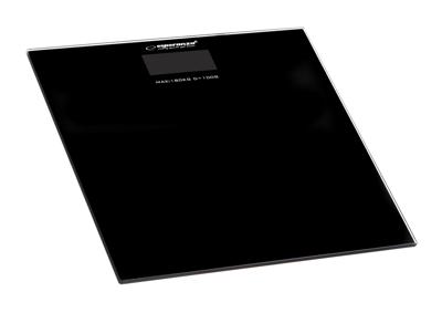 Esperanza EBS002K weegschaal Elektronische weegschaal Vierkant Zwart