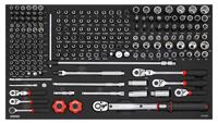 Sonic Doppenset 1/4" & 3/8", SFS Jumbo 212-delig 221201