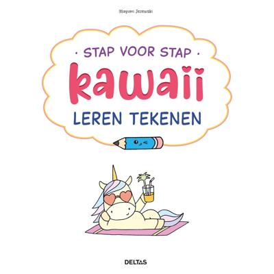 Deltas Stap voor stap kawaii leren tekenen hobbyboek