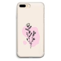 Roses are red: iPhone 7 Plus Transparant Hoesje