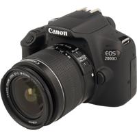 Canon EOS 2000D + EF-S 18-55mm f/3.5-5.6 IS II occasion - thumbnail