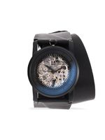 Fob Paris montre R413 Matte Skeleton 41 mm - Noir - thumbnail