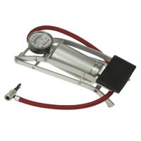 Voetpomp met manometer Perel AFP01