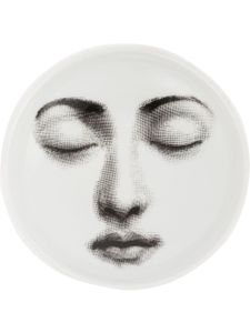 Fornasetti cendrier imprimé - Blanc