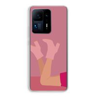 Pink boots: Xiaomi Mi Mix 4 Transparant Hoesje
