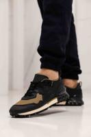 Cruyff Superbia Hex - Tech Sneakers Heren Zwart/Goud - Maat 42 - Kleur: GoudZwart | Soccerfanshop
