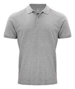 Clique 028264 Classic OC Polo - Grijsmelange - M