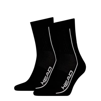 HEAD Short Crew Performance 2-pack Zwart-43/46