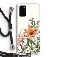 Floral bouquet: Samsung Galaxy S20 Plus Transparant Hoesje met koord