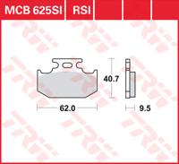 TRW Remblokken, en remschoenen voor de moto, MCB625RSI Sinter competitie offroad