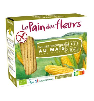 Mais rijst crackers bio