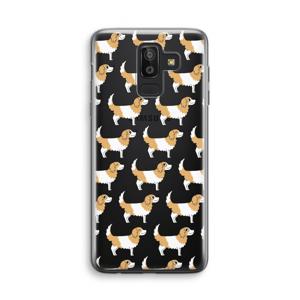 Doggy: Samsung Galaxy J8 (2018) Transparant Hoesje