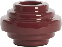 Light & Living theelichthouder metaal wanhati 11x7.5cm bordeaux