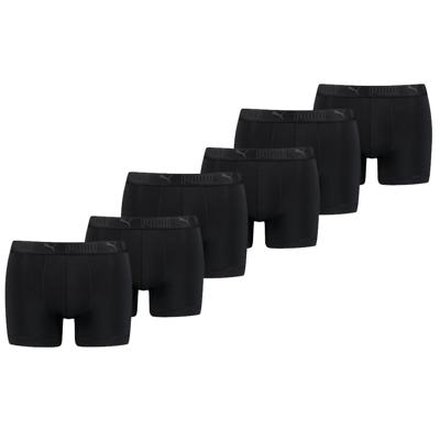 Puma Sport Boxershorts Microfiber 6-pack Zwart-XL
