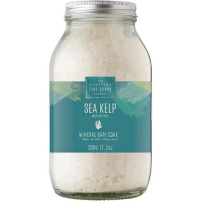 Scottish Fine Soaps Sea Kelp Marine Spa Mineral Bath Soak Badzout 500gr