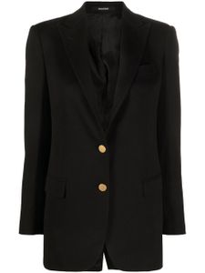 Tagliatore blazer boutonné à revers pointus - Noir