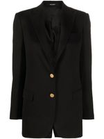 Tagliatore blazer boutonné à revers pointus - Noir - thumbnail