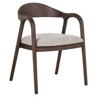 Eetkamerstoel Mihara mocca fancy