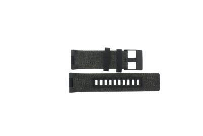 Horlogeband Diesel DZ7358 Leder/Textiel Zwart 26mm