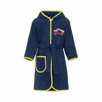 Playshoes badjas brandweerauto marine Maat