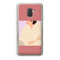 Cosy: Samsung Galaxy A8 (2018) Transparant Hoesje Cosy: Samsung Galaxy A8 (2018) Transparant Hoesje