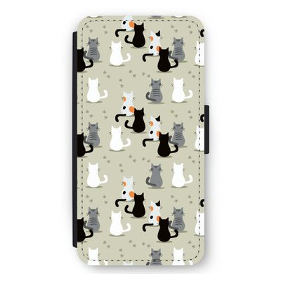 Katten: iPhone 11 Flip Hoesje