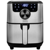 Princess 182033 Airfryer 4.5 l 1500 W Zilver (mat), Zwart