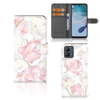 Motorola Moto G53 Hoesje Lovely Flowers | Portemonnee hoesje Motorola Moto G53 Hoesje Lovely Flowers | Portemonnee hoesje