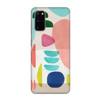 Bold Rounded Shapes: Volledig geprint Samsung Galaxy S20 Hoesje
