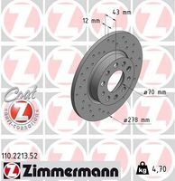 Remschijf SPORT REMSCHIJF COAT Z 110221352