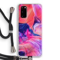 Earth And Ocean: Samsung Galaxy S20 Transparant Hoesje met koord