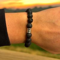 Maagd Armband Lavasteen - Sieraden - Spiritueelboek.nl