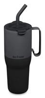 Klean Kanteen Rise 1065ml/36oz + Flip-straw Deksel Thermosfles Asphalt 1065ml