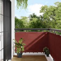 Balkonscherm Terracotta 90x1000 cm 100% Polyester Oxford