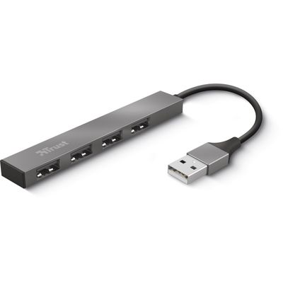 Halyx Aluminium 4-Port Mini USB Hub USB-hub Halyx Aluminium 4-Port Mini USB Hub USB-hub