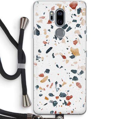 Terrazzo N°4: LG G7 Thinq Transparant Hoesje met koord