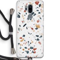 Terrazzo N°4: LG G7 Thinq Transparant Hoesje met koord
