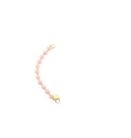 Solid Gold Tussenstuk Armband Edelsteen 6mm Roze Opaal