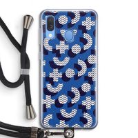 8-bit N°5: Samsung Galaxy A40 Transparant Hoesje met koord
