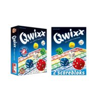 Spellenbundel - 2 stuks - Dobbelspel - Qwixx & 2 extra scorebloks - thumbnail