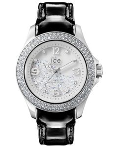 Horlogeband Ice Watch CY.SRB.U.L.15 Leder Zwart 20mm