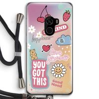 Positivity: Xiaomi Mi Mix 2 Transparant Hoesje met koord