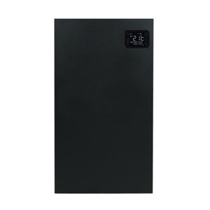 Convector Verwarming Eurom Sani Alutherm 1200W Voor in de Badkamer met Wi-Fi Zwart Eurom