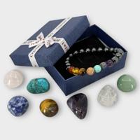 Chakra Armband met 7 Edelstenen + Cadeaudoosje