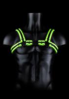 Buckle Harness - Glow in the Dark - Neon Green/Black - S/M - thumbnail