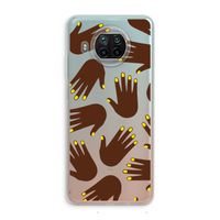 Hands dark: Xiaomi Mi 10T Lite 5G Transparant Hoesje